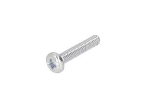 Vis M4x20 à tête bombée, cruciforme, zinguée Vis M4x20 à tête bombée, cruciforme, zinguée