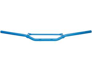 Racing handlebar fork plate 8 cm / wide aluminum blue Racing handlebar fork plate 8 cm / wide aluminum blue