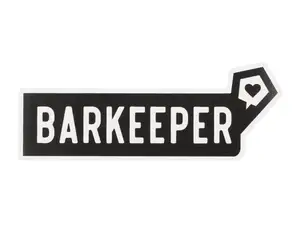 mk-Merch autocollant "BARKEEPER" 25 x 100 mm mk-Merch autocollant "BARKEEPER" 25 x 100 mm