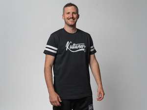 KULTWEAR T-shirt "Crew" noir / blanc KULTWEAR T-shirt "Crew" noir / blanc