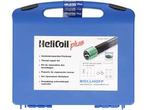 Kit de réparation de filetage de pédale HeliCoil 9/16" 20G LH/RH Kit de réparation de filetage de pédale HeliCoil 9/16" 20G LH/RH