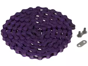 KMC Chaîne de pédalier violette KMC Chaîne de pédalier violette