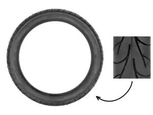 Pneus Continental Go 2.75 x 16" semi-slick Pneus Continental Go 2.75 x 16" semi-slick