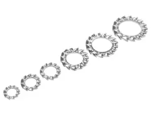 Rondelle éventail M4 - M12 galvanisée Rondelle éventail M4 - M12 galvanisée