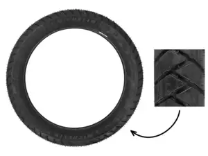 Michelin 2.75 x 17" tires ANAKEE Allround Michelin 2.75 x 17" tires ANAKEE Allround