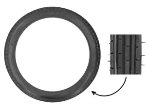 Pneu VeeRubber 2.25 x 17" VRM011 (V011) Rainures longitudinales Pneu VeeRubber 2.25 x 17" VRM011 (V011) Rainures longitudinales
