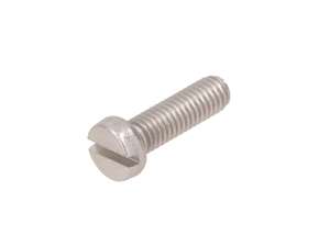 Vis M6x20 culasse fente inox Vis M6x20 culasse fente inox