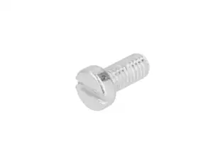 Vis M6x12 tête cylindrique fendue zinguée Vis M6x12 tête cylindrique fendue zinguée