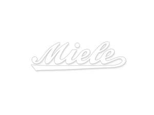 Miele Décalque à eau blanc (8.1 x 2.6 cm) Miele Décalque à eau blanc (8.1 x 2.6 cm)