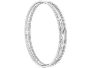 Anneau de jante 1.60 x 19" (60 mm) chromé grands trous de tétons Anneau de jante 1.60 x 19" (60 mm) chromé grands trous de tétons