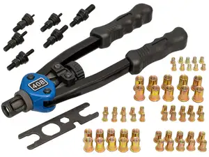 BGS Jeu de pinces pour écrous à river 68 pcs. BGS Jeu de pinces pour écrous à river 68 pcs.