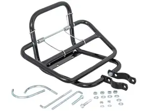 Luggage carrier front black NOS | Piaggio Ciao Luggage carrier front black NOS | Piaggio Ciao