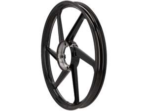 Jante 17" en fonte noire (6 rayons simples) | Puch Jante 17" en fonte noire (6 rayons simples) | Puch