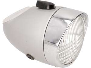 Union Eierlampe Ø 92 mm avec interrupteur (fixation centrale) argent NOS Union Eierlampe Ø 92 mm avec interrupteur (fixation centrale) argent NOS