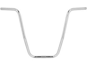 Guidon plaque de fourche 46 cm curved chrome Guidon plaque de fourche 46 cm curved chrome