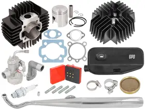 GPO tuning set 43.5 mm (Metrakit replica) | Puch E50 / ZA50 GPO tuning set 43.5 mm (Metrakit replica) | Puch E50 / ZA50